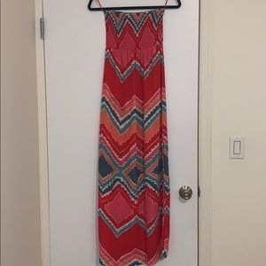 Strapless Maxi Dress